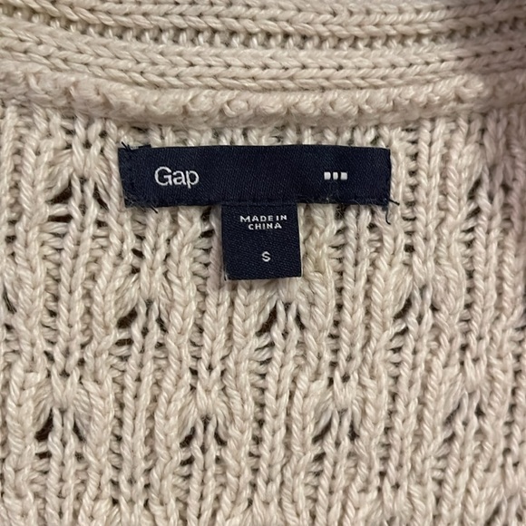 Gap cotton blend short sleeve open long cardigan  sweater - Picture 3 of 7